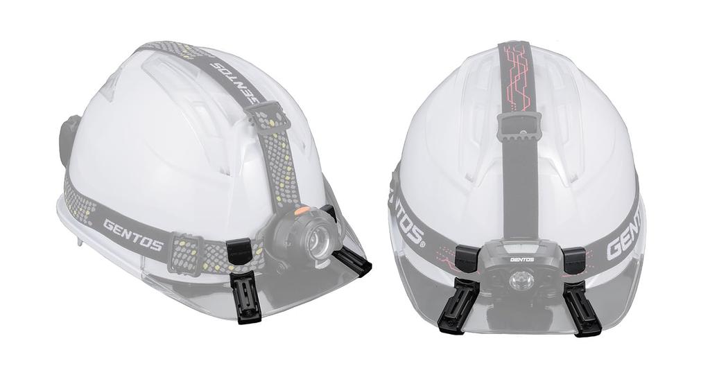 TOYO SAFETY Helmet Mounting Light Clip Headlight Fixation Pack of