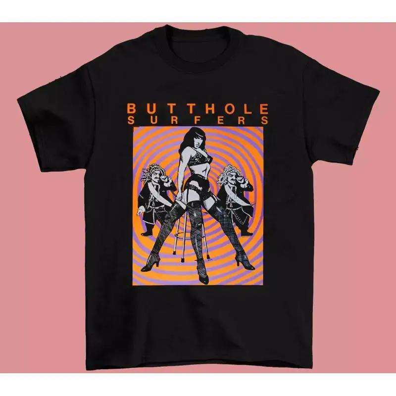 

New Butthole Surfers Band Music Funny Black Size S 2345Xl T Shirt S разноцветный