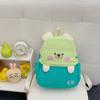 Bear Backpack Print With Cute Cartoon Pattern Students Schoolbag Gift Durable
