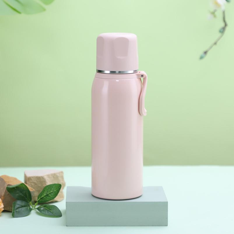 Wholesale Large-capacity All-steel Thermos Cup Portable Handle Water Cup Outdoor Sports Cup Personalized Gift Engraving Car
