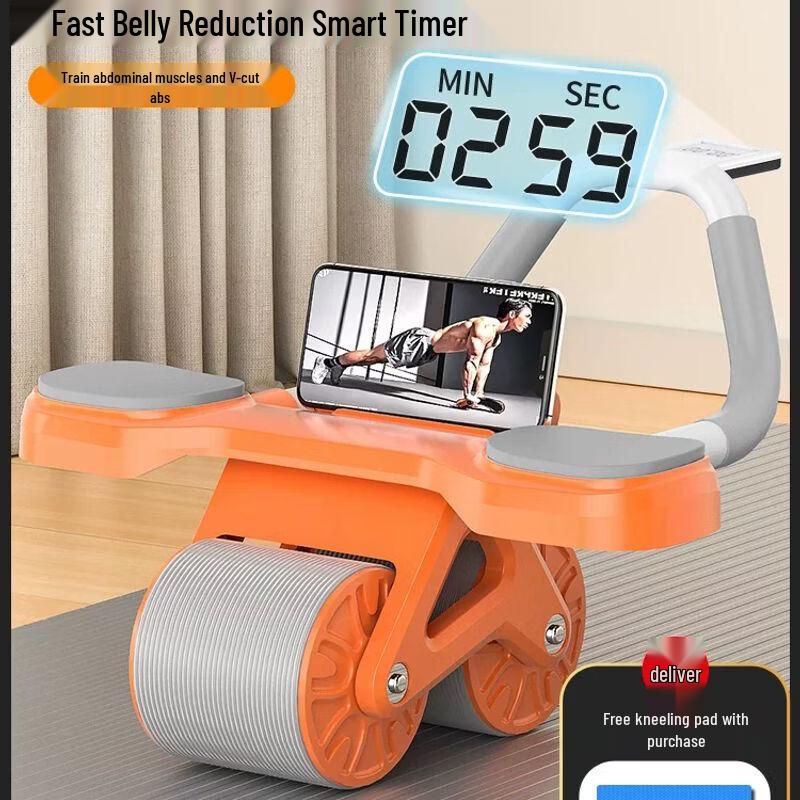 Automatic Rebound Elbow Support Abdominal Wheel