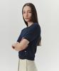 Leuba Merino-Wool Classic Round Knit - Mid Blue