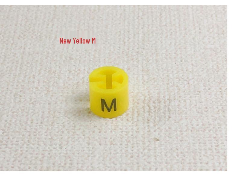 Double-Sided Round Clothing Size Marker Clip for Adult & Children Hangers