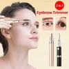 Two-Gear Temperature Adjustment Electric Eyebrow Shaver Dual Head 2 In1 Eyelash Clip Outdoor