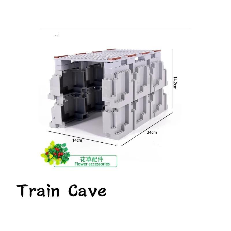 NEW City Trains Railway Tracks Flexible Switch Rails Crossing Forked Straight Curved Building Block Bricks Toy Compatible Brand