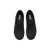 Skechers Go Walk Classic Malla de Tela Cuero Sintético Cómodos Versátiles de Caña Baja Zapatos Casuales Zapatilla para Mujer Negro Blanco 124979-BKW