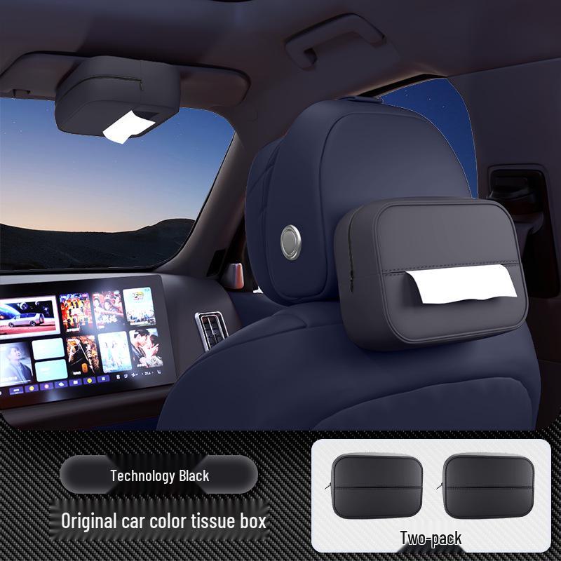 Zeekr 9X Seat Hanging Console Tissue Box - Car Interior Decoration 2025 Model