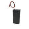 10pcs/lot 9V Battery Holder Box With Wire Lead ON/OFF Switch Cover Case 2pin wire for PP3 Box For DIY Power Supply Dock Holder