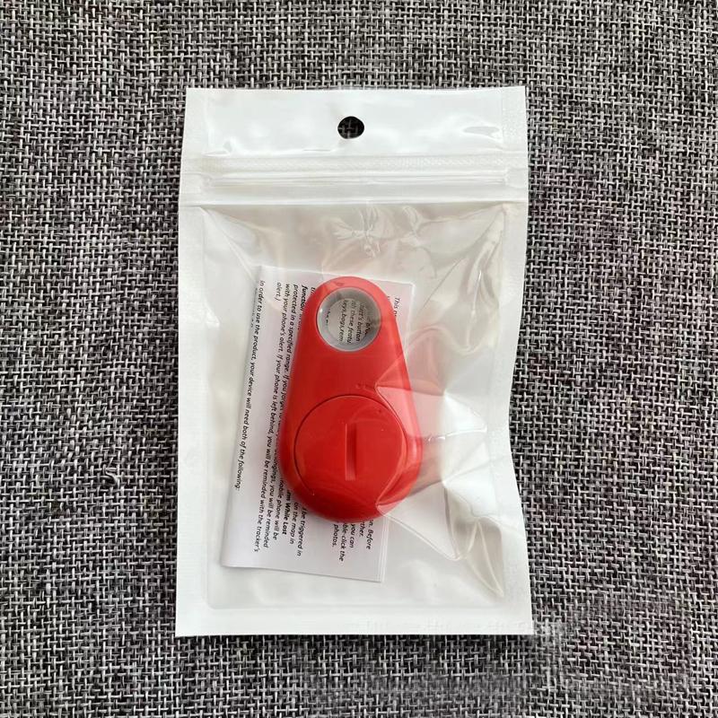 Smart GPS Tracker Mini Anti-Lost Keychain Waterproof Wireless Bluetooth Locator Tracer for Pet Kids Key Bag Wallet Phone Finder