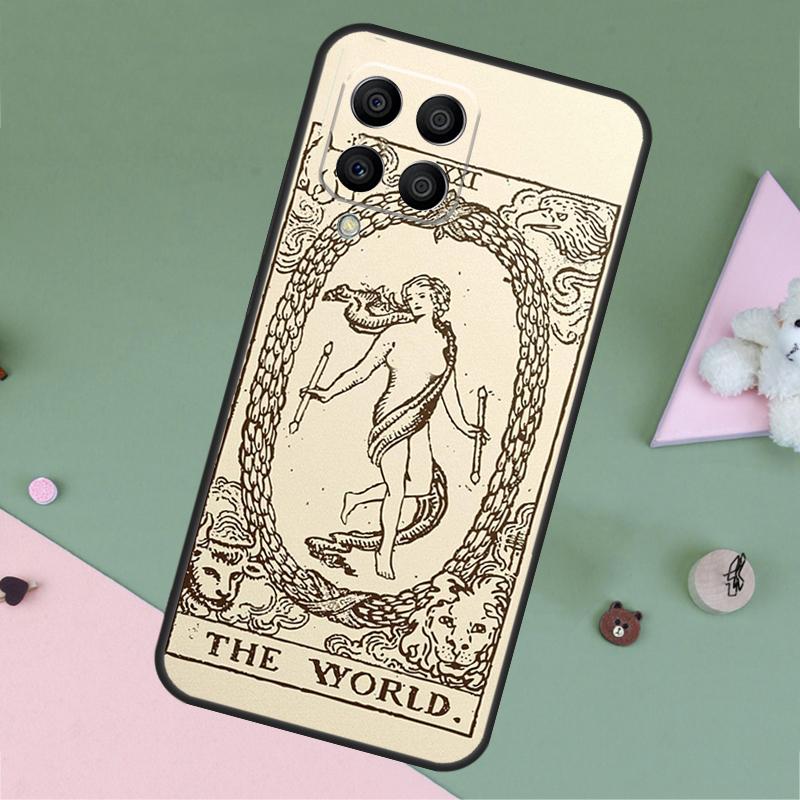 Tarot Card Astrology Sun Moon Lover For Samsung Galaxy M35 M55 M15 M12 M13 M14 M34 M54 M33 M53 M21 M31 M11 M32 M52 M06 M16 Case