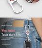 Volkswagen Key Case: Stylish Design with Buckle & Personalized Decoration
