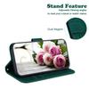 For Realme 14 5G Case PU Leather Wallet Phone Cover Butterfly Flower Imprint