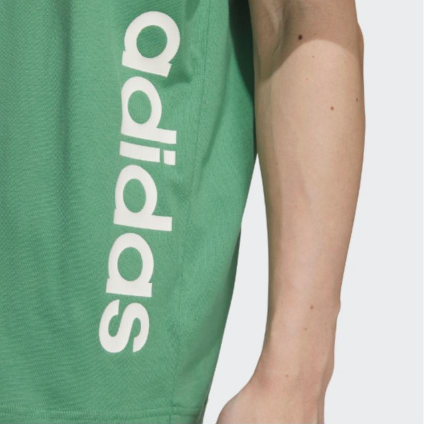 Adidas SS24 Sports Lifestyle Series Loose Fit Casual Short Sleeve T-Shirt Unisex Tops Green JD0344