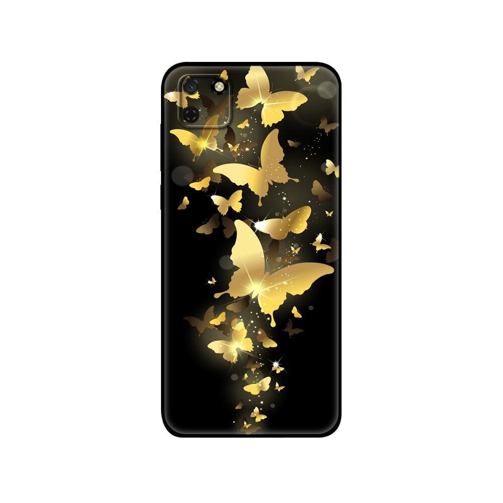 For HONOR 9S Case 5.45" Soft Silicon Tpu Phone Cover On Huawei Honor 9S 9 S DUA-LX9 Back Funda Black Tpu Case