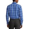 Polo Ralph Lauren Logo Embroidered Plaid Button-Down Long Sleeve Shirt Men Shirts Blue MNPOWOV16823322-999