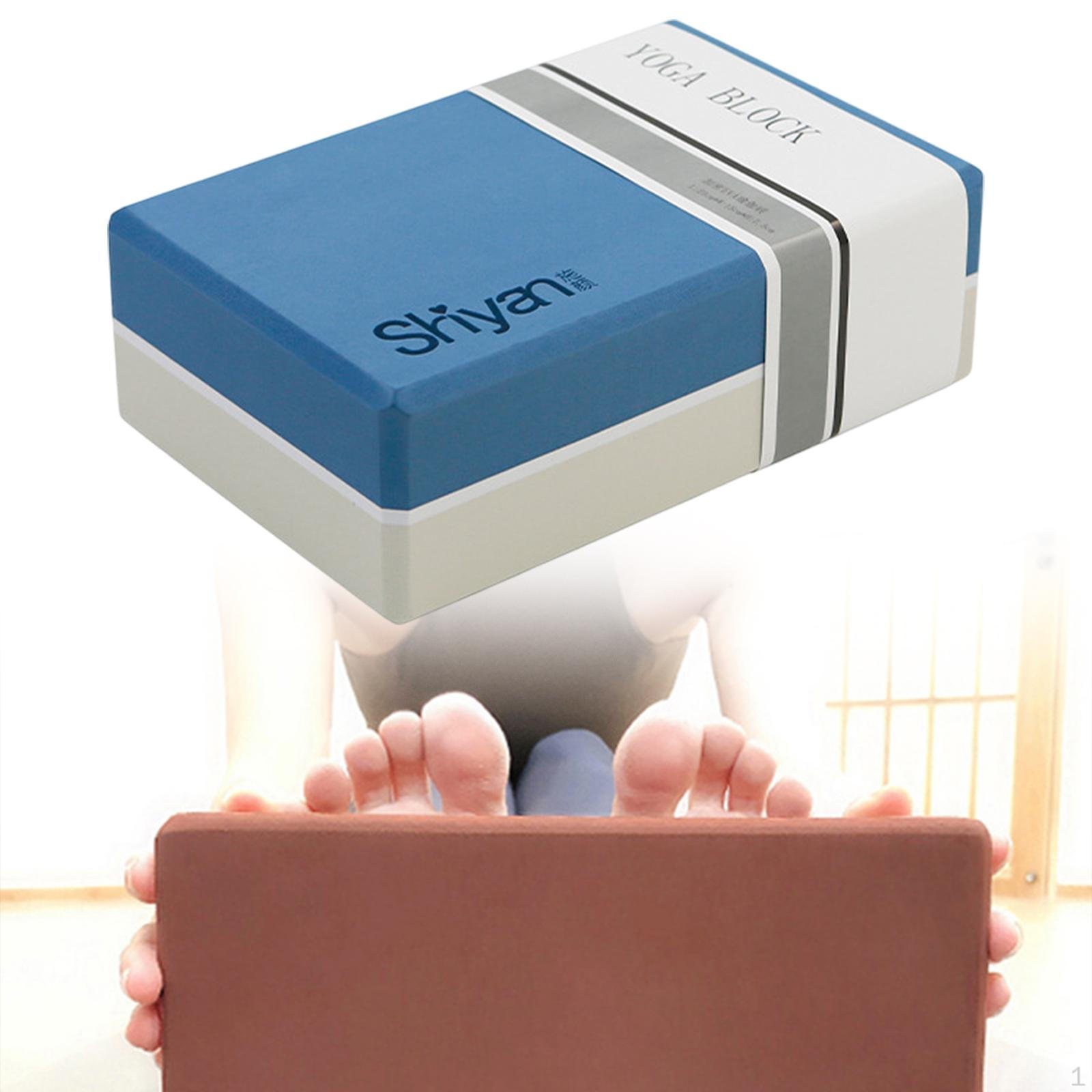 

Йога Блок Упражнение Кирпич Легкие Портативные Аксессуары Для Пилатес Тренировки Blue and Beige