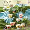 JOYYE Hand-painted Ceramic Floral Mug