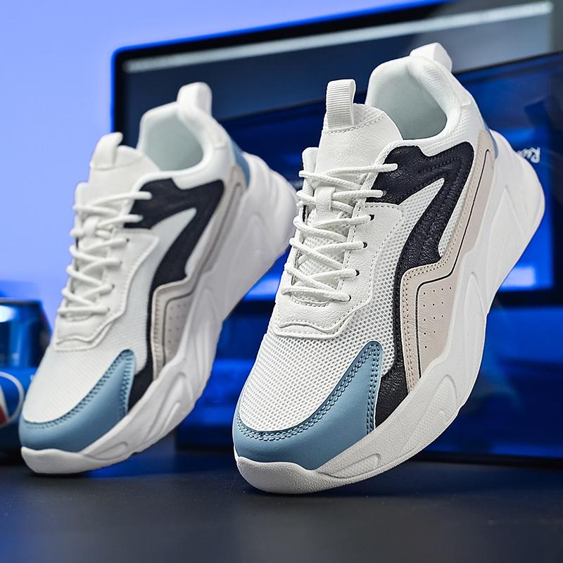 2026 Summer Men's Sneakers Trendy Fashion Casual Sneakers Comfortable Breathable Mesh Men's Walking Shoes Lightweight Outdoor