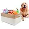 S/M/L Pet Toy Basket Sundries Sorting Cat Dog Clothes Storage Box Accessories Organize Storage Bin