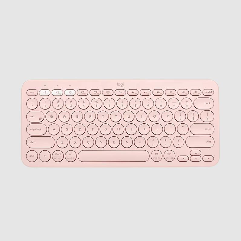 Logitech K380 Bluetooth Keyboard Laptop Phone iPad Tablet MAC Thin Film Keyboard Ultra Thin Portable Office Keyboard