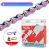 Colorful 9-Speed Mountain Bike Chain with Quick Link
