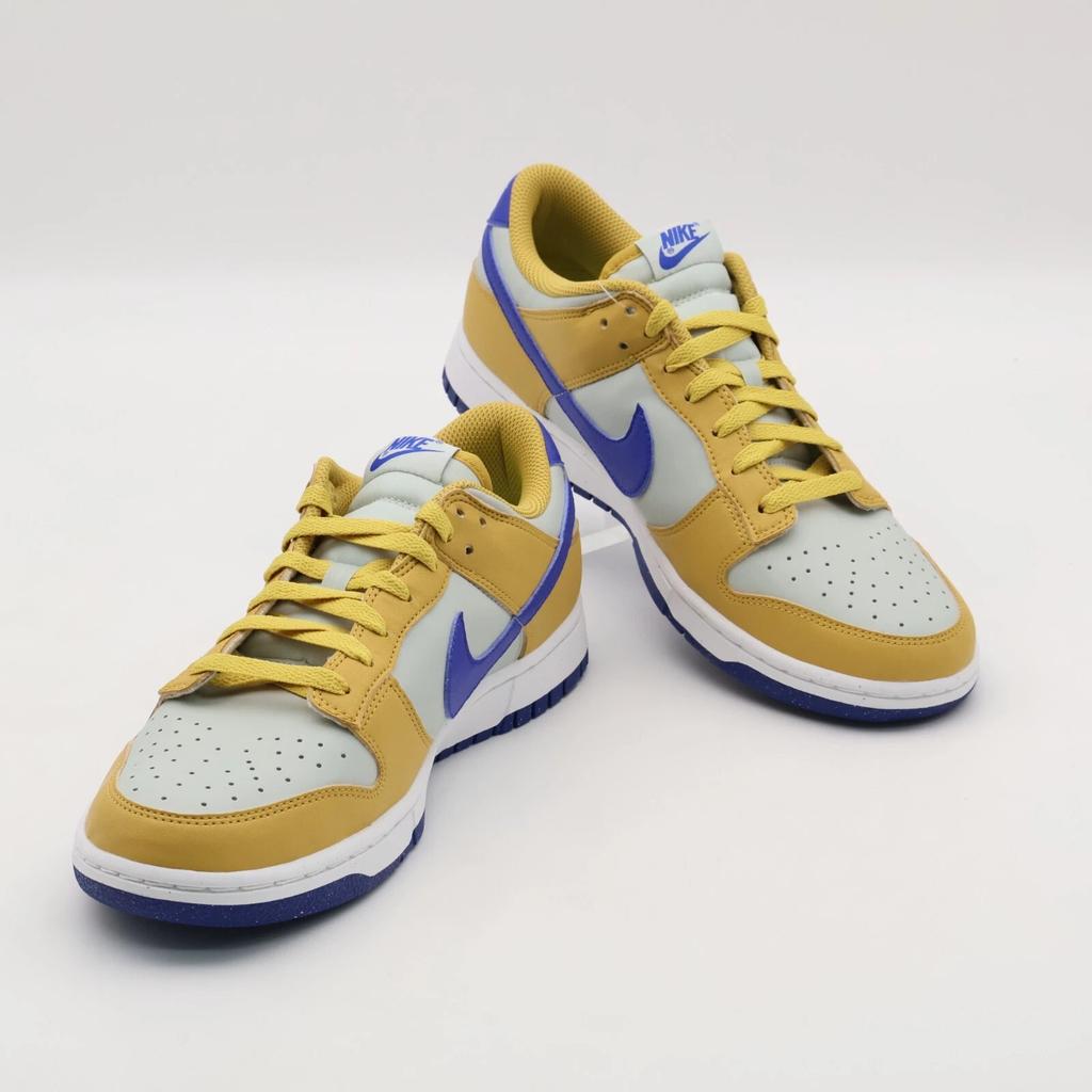 DN1431-700 Nike Dunk Low Next Nature Wheat Gold Yellow Blue Royal (Women's)