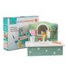 Customized Simulation Play House Tea Set Dessert Set, Kindergarten Playground Role-Playing Early Education Wooden
