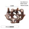 Zinc Alloy Kongming Puzzle Lock: Disentanglement Ring Educational Toy