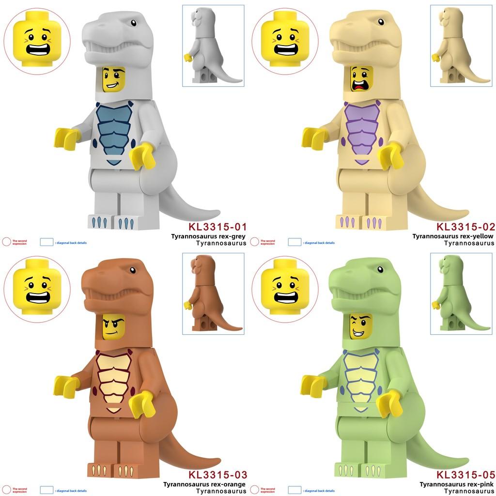 Tyrannosaurus Rex Dinosaur Building Blocks Set With Abs Plastic For Creative Diy Play And Educational Fun