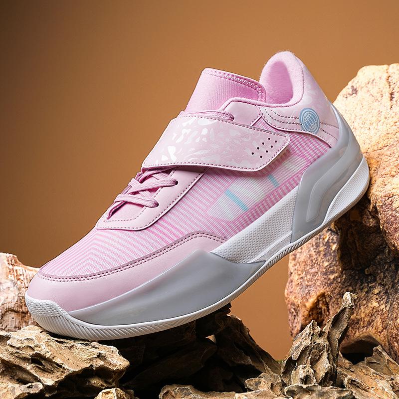 New Middle-aged and Older Children's Buckle Running Shoes Children 8-16 Years Old Teenagers Wade 808 Basketball Shoes Non-slip and Wear-resistant Shoe