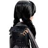 Girl in Black Statue Girls Sculpture with Backpack Table Collectible Decorations Gothic Style Desktop Ornaments for Kids Adults