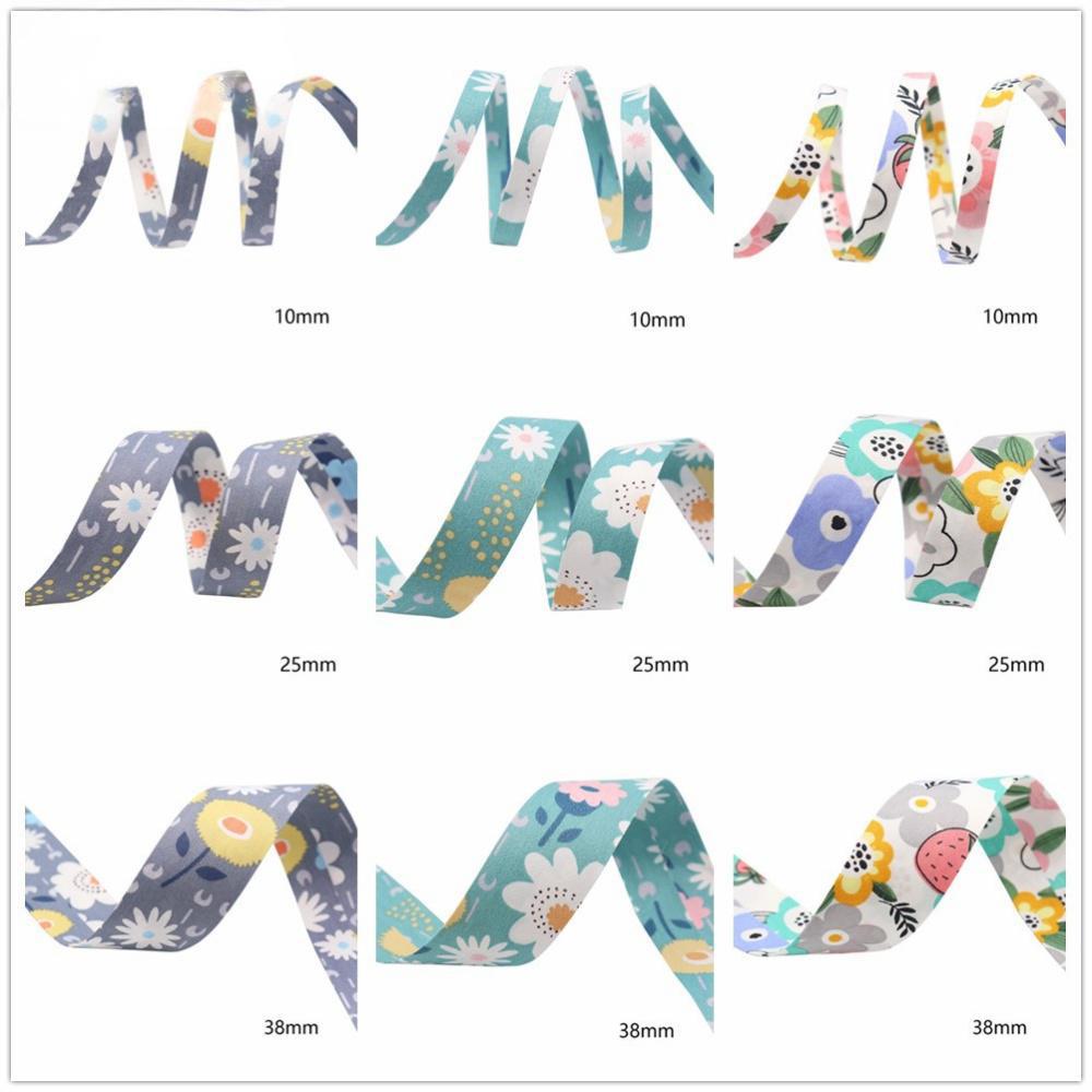 Printed Satin Ribbon for DIY Hair Bows Crafting Hair Accessories and Sewing Decorations