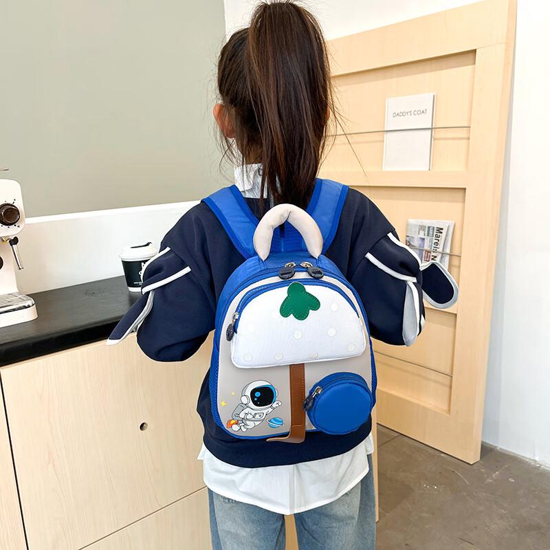 Ruyi Shi Kindergarten Canvas Backpack with Leash