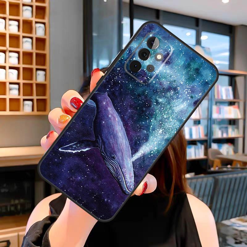 

Beautiful Blue Whale Painting Case For Samsung Galaxy A13 A36 A56 A23 A52 A32 A12 A54 A34 A14 A16 A26 A33 A53 A15 A35 A55 Samsung A23