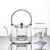 Kesh Mini Electric Ceramic Tea Stove with Touch Control and 1.0L Dual-Use Glass Kettle CN plug (adapter included)