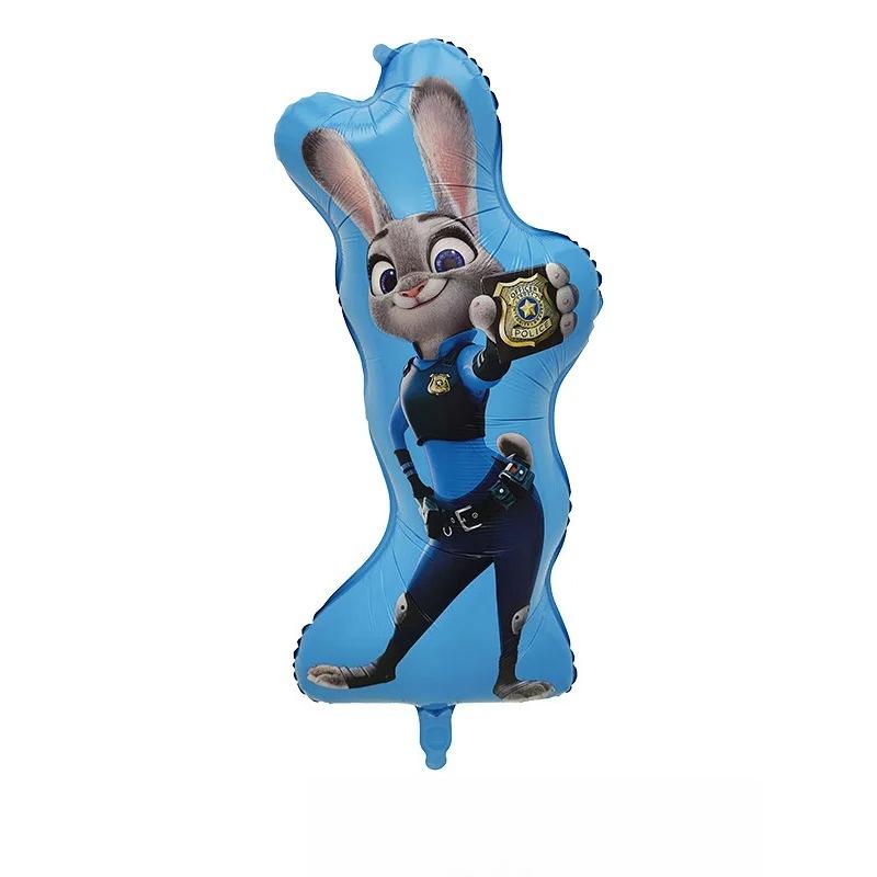 Disney Zootopia Balloons Birthday Party Themed Decoration Movie Balloons Zootopia Judy Party Balloons Baby Shower Kids Party Props