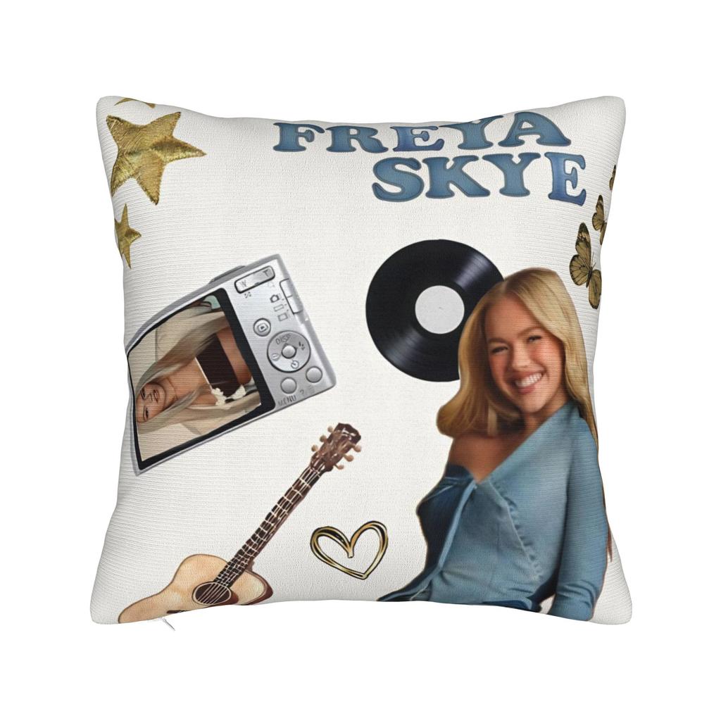 Freya Skye Singer Tour 2026 Povlaky na polštáře Merch Potiskovaný povlak na polštář Dekor Potah na polštář Domov Více velikostí
