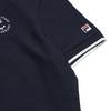 FILA Heritage Minimalist Fashion Classic Retro Sports Casual Versatile Comfortable Short Sleeve Polo Shirt Women tops Cigarette-Blue F11W628112FDB