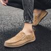 Men's Casual Leather Shoes Business Loafers Moccasin Breathable Slip On Boat Soft Driving Shoes