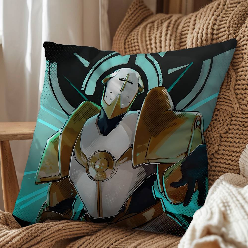 Game Gabriel V1 2 Ultrakill Pillow Case Sofa Living Room Bedroom Headboard Backrest Cushion Square Cushion Nap Time