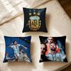 Argentinien Fußball GOAT MMessiS Kissenbezug Sofa Couch Kissenhülle Kreativer Arbeitsplatz Akzent Heimdekoration