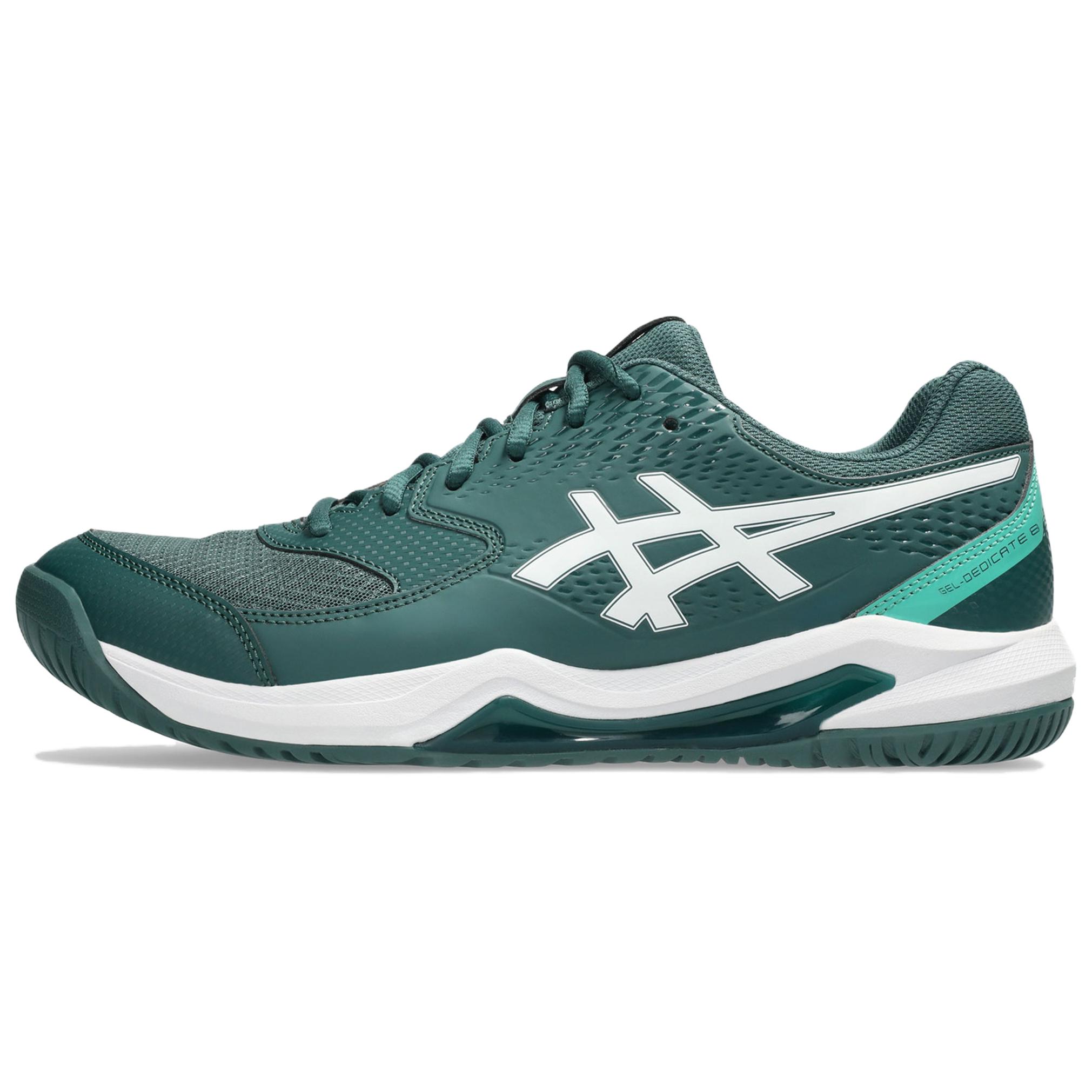 

ASICS Gel Dedicate 8 Tennis Shoes Men s Green 1041A408-300 43.5