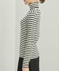 ROPE PICNIC Sweater Color Turtleneck M [New Added] [Web-Exclusive Color Beige] Anti-Pilling/Ribbed Pullover, Women's, Off-White (17)
