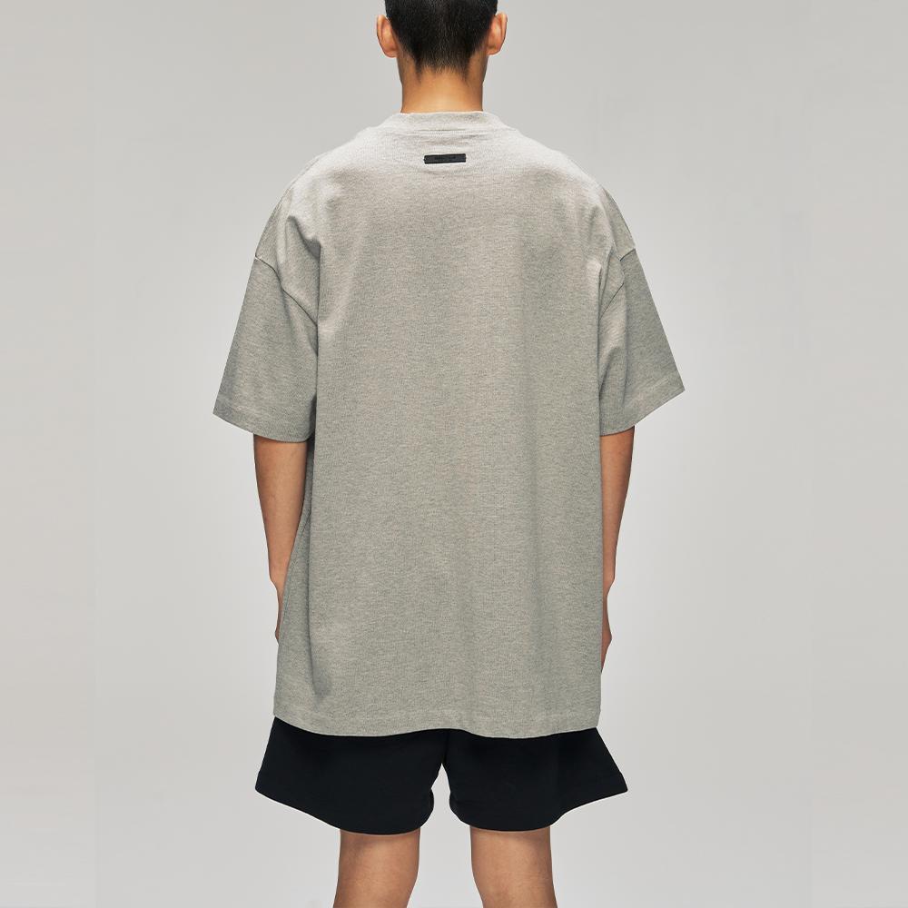 Fear of God Essentials NBA 90er Jahre T-Shirt Beton Heather Herren Oberteile Grau 125NB252002F