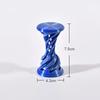 3D tištěná hračka se spirálovým kuželem Nemožný průchod pyramidou Socha průchodem pyramidou Hračka Mini Vortex Thread Illusion