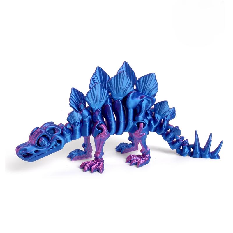 3D Tištěný Tyrannosaurus Rex Realistický Model Dinosaura Kloubový Plně Pohyblivý Narozeninový Dárek Realistická Zvířata Dekorativní Stolní