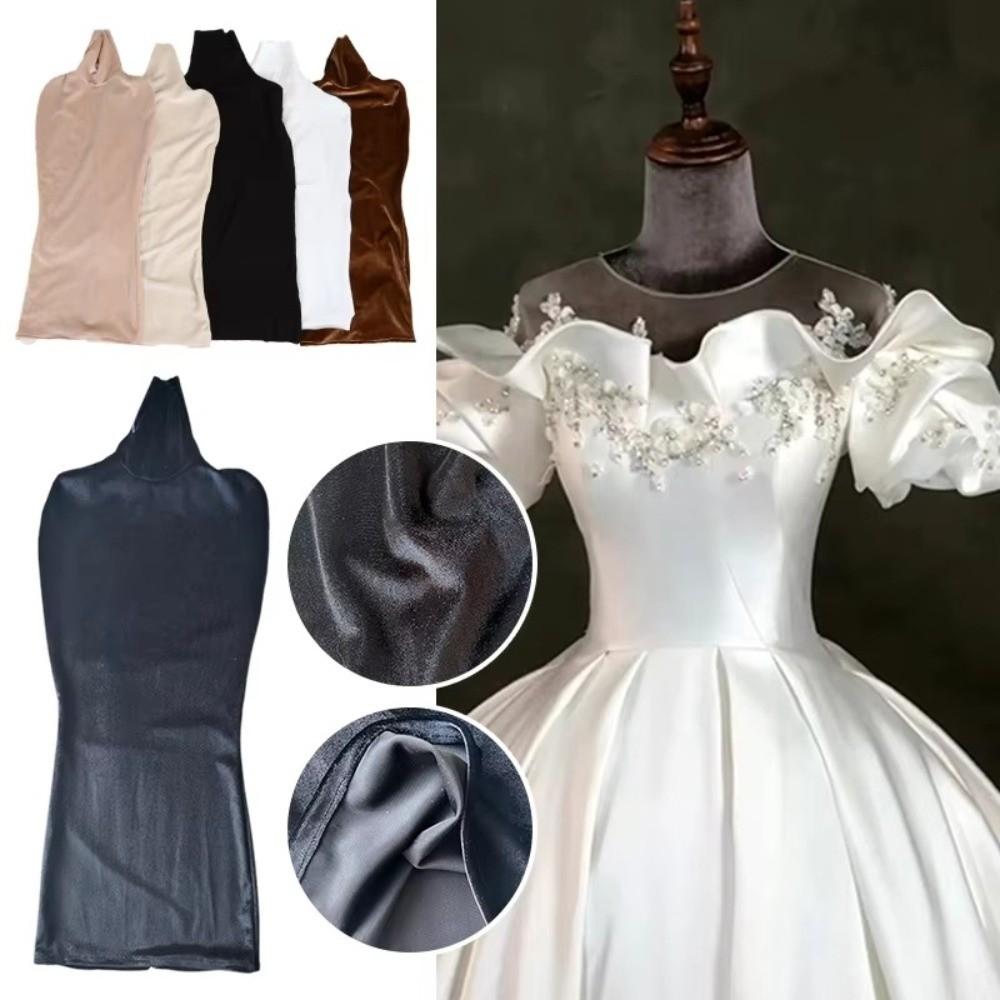 Stretchable Mannequin Bottoming Shirt Velvet Display Cover Replacement Cloth Cover Adjustable Replacement Bridal Shops Cover