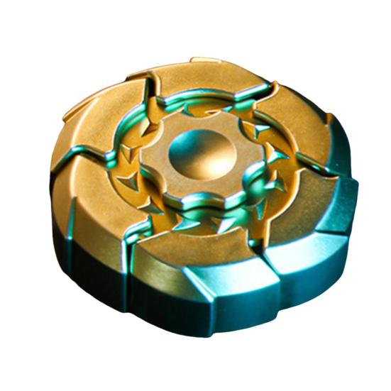 Magnetic Fidget Spinner Toy Stress Anxiety Relief Kids Teens Adults Glowing Fingertip Gyroscope Portable Travel Educational Sensory Spinning Toy