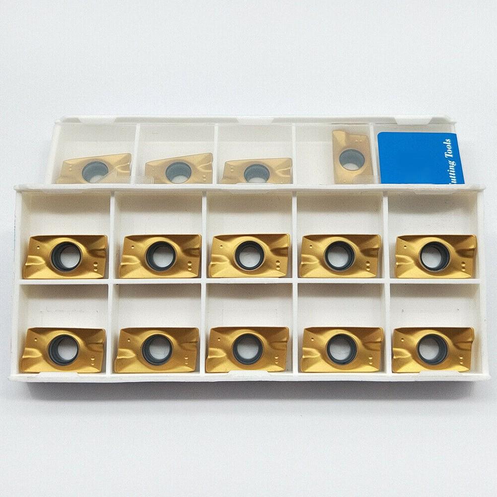 

10PCS APMT1604PDER DP Indexable CNC Milling Cutter Carbide INSERTS APKT1604 10pcs