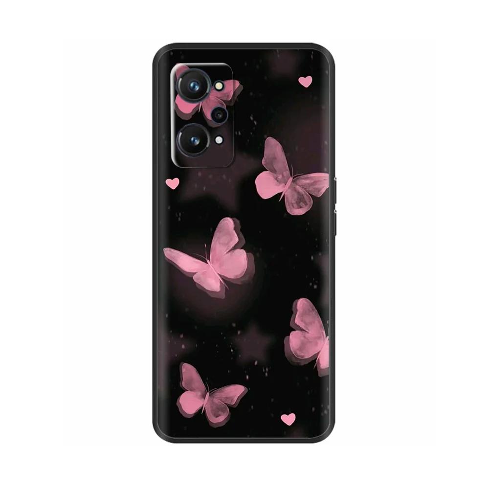 For Realme GT Neo 3T Case Artistic Style Full Coverage Funda For Oppo Realme GT Neo3T 5G Cases Soft Liquid Silicone Phone Covers
